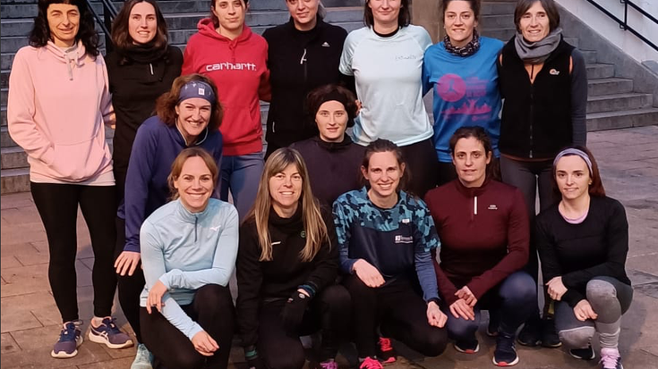 Emakumeon Etxeko kideek hasi dituzte Lilatoirako entrenamendu saioak