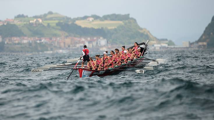 Beste zazpi puntu lortu dituzte saregileek pasa berri den arraun asteburuan