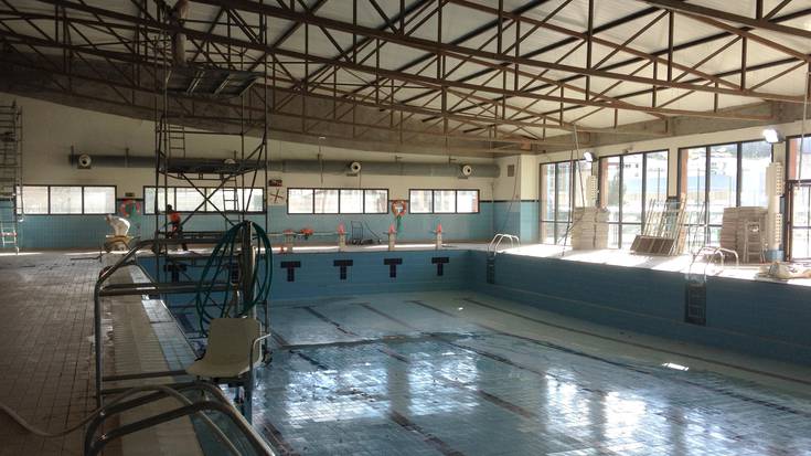 Igerilekua zabaltzeko lanak aurreratuta doaz