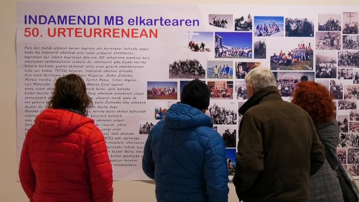 Indamendi mendi bazkunaren 50. urteurreneko  argazki erakusketa