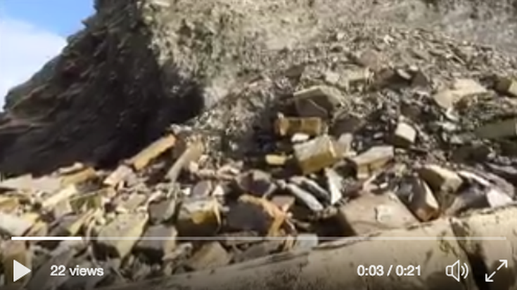 BIDEOA: Marianton punta luiziaren ondoren