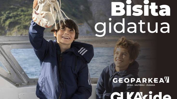 'Flyscha haurrekin' Geoparkeko bisita gidatua egiteko aukera eskainiko du Gukak
