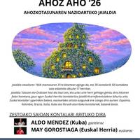 Ahoz Aho kontalari saioa