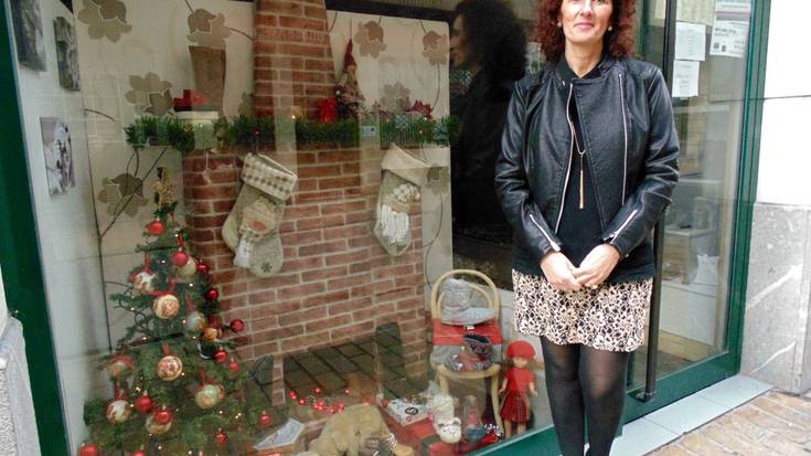 Marisa Oinetakoak dendak irabazi du Gabonetako erakusleiho lehiaketa