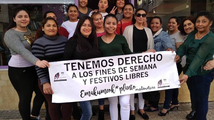 Emakume migranteen aldeko lan nekaezina