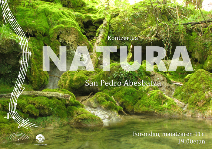 San Pedro Abesbatzak 'Natura' eskainiko du larunbatean