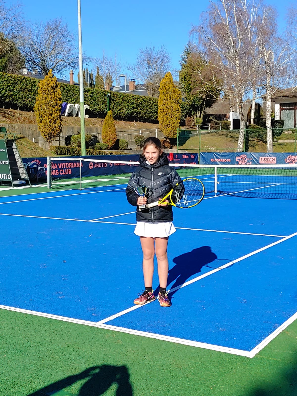 Izaro Sarasua azpitxapeldun izan da Gasteizko Tenis Txapelketan