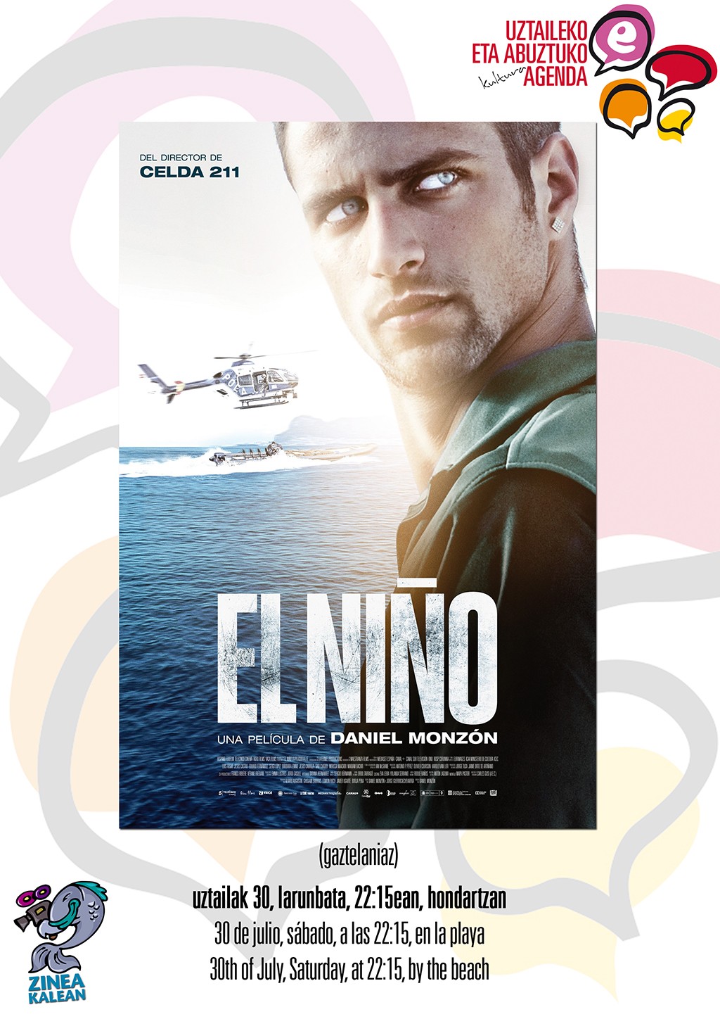 Zinea kalean: El niño
