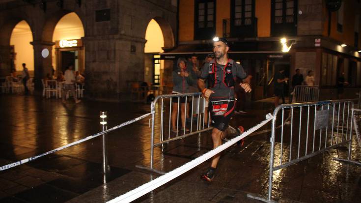 Ekaitza dela eta, bertan behera gelditu da Ehunmilak ultra traila