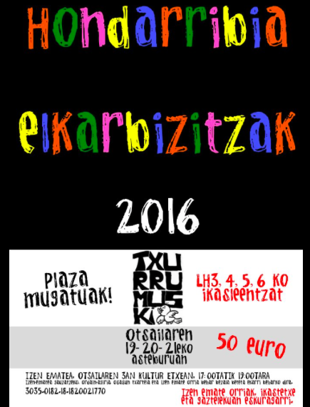KONBIBENTZIAK HONDARRIBIAN