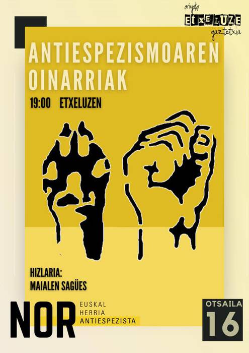 'Antiespezismoaren oinarriak' hitzaldia