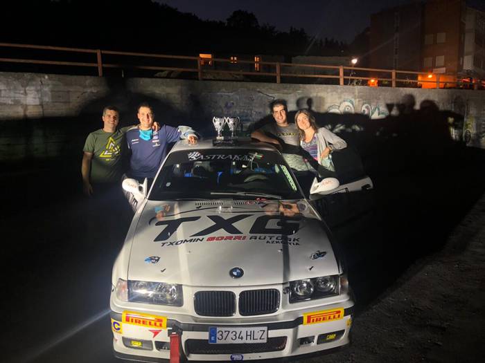 Jokin Agirre eta Asier Aldalur bigarren, Aramaioko XIX. Rallysprintean