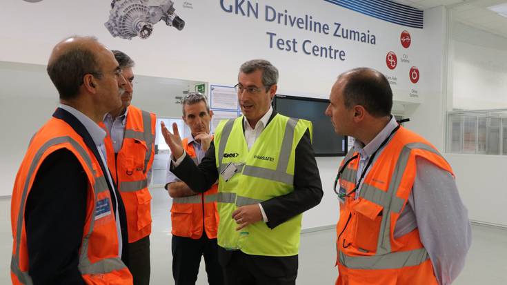 GKN Driveline enpresara egin du bisita gaur Markel Olanok
