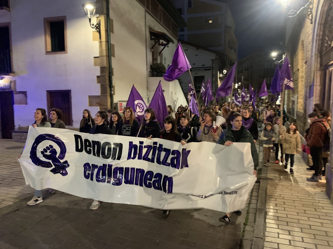 Martxoaren 8aren bueltan egitarau zabala antolatu dute udalak eta mugimendu feministak