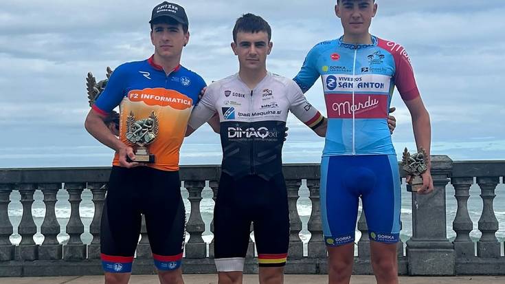 Beste podium bat, azkenaurreko lasterketan