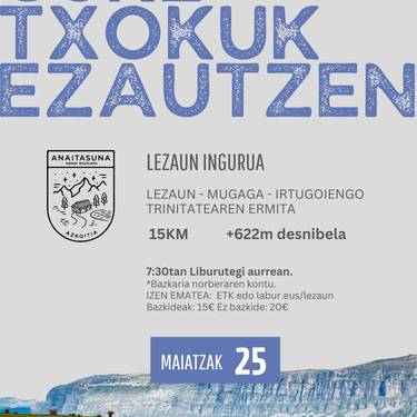 Mendi irteera: Gure txokoak ezagutzen