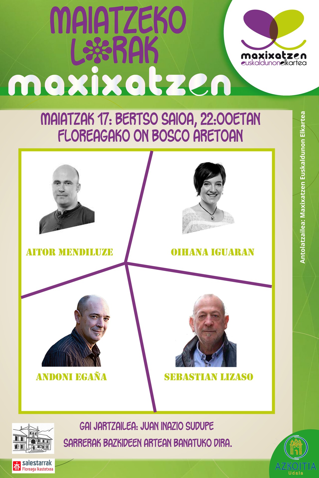 Bertso saiorako sarreren zozketa, bazkideen artean
