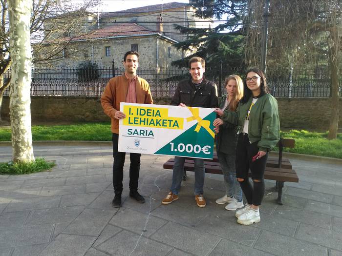 Eneko Iriartek irabazi du Gazteen Ideia Lehiaketa