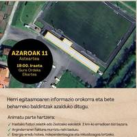 Aurkezpena: Zestoako eta Iraetako proiektu fotovoltaikoak