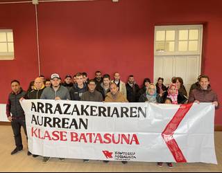Arrazakeriaren Aurkako Egunean ere, klase batasuna