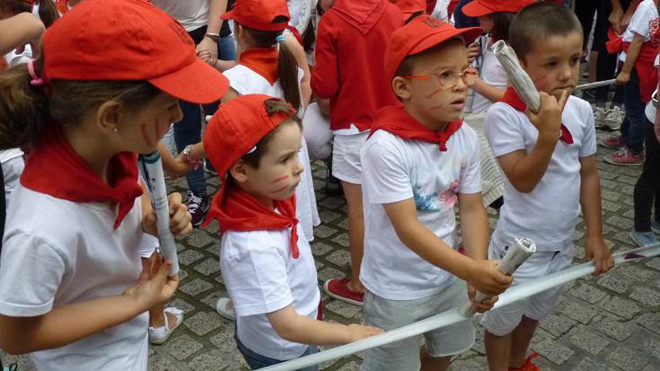 San Fermin Txiki argazkitan