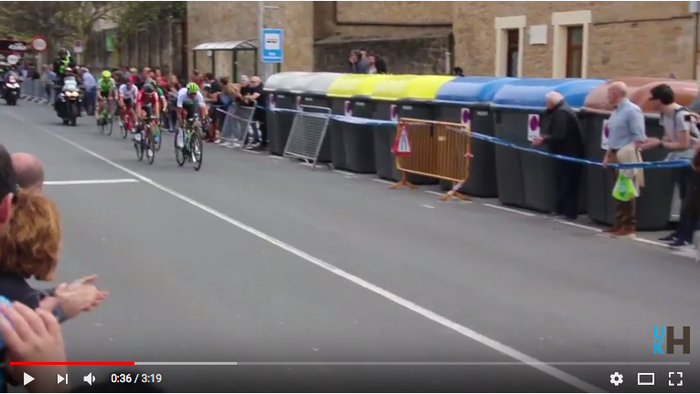 Bideoa: 'Itzulia Basque Country' Zarauztik igarotzen