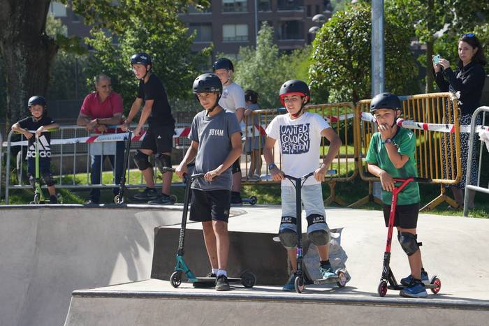 Scooter jaialdia egingo dute ekainaren 8an Izarraitz skate parkean