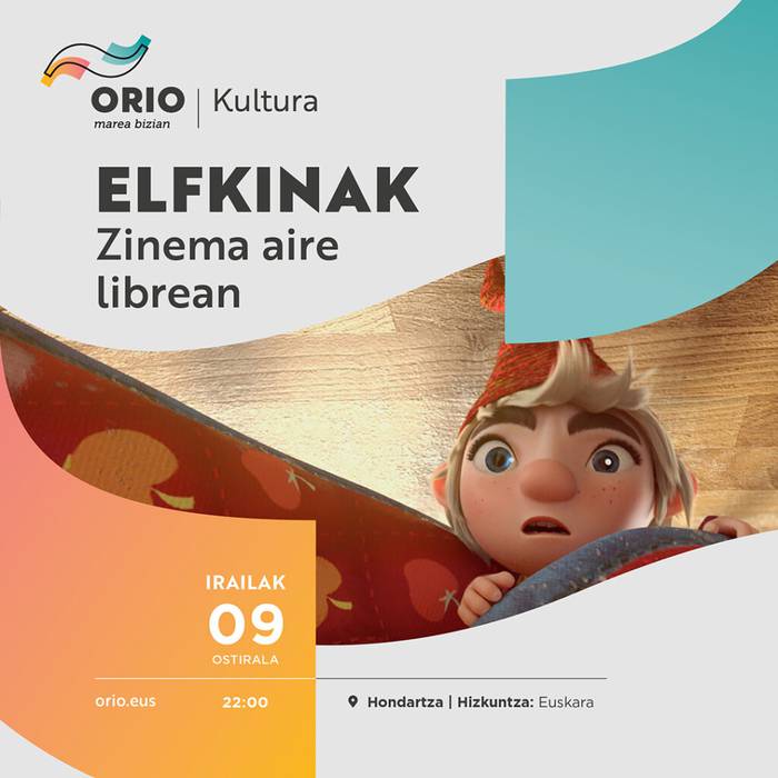 'Elfkinak' filmaren emanaldia, aire librean