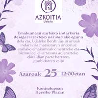 Elkarretaratze isila: Azaroak 25