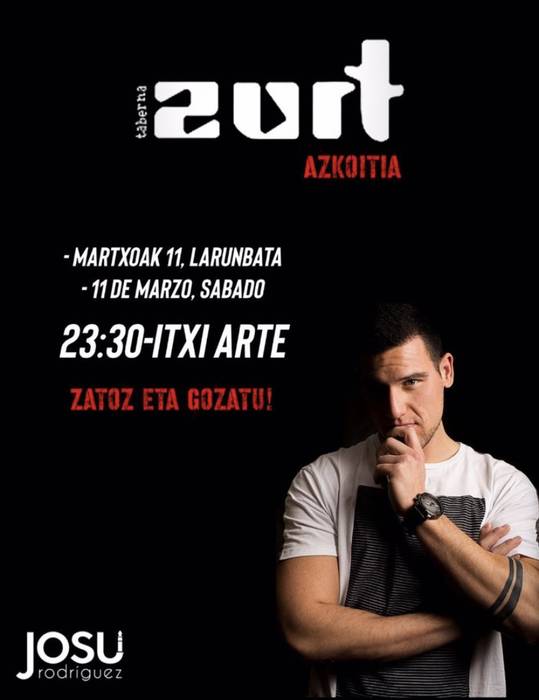 Josu Rodriguez DJaren emanaldia