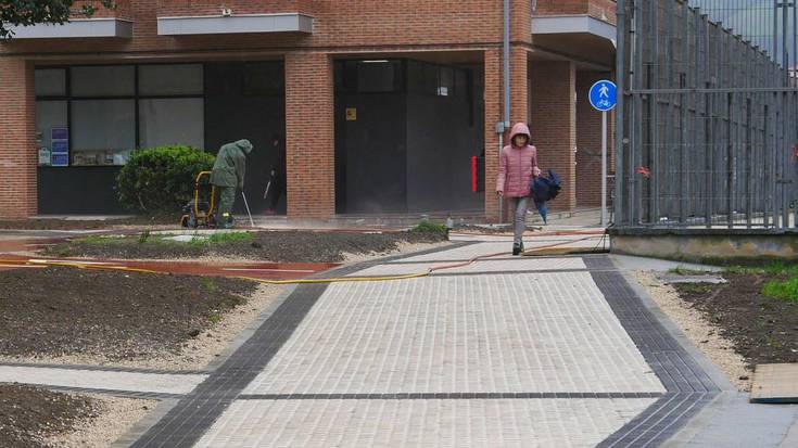 Aita Mari eta Alai auzuneen arteko eremua zabaldu dute, berrurbanizazio lanak amaituta