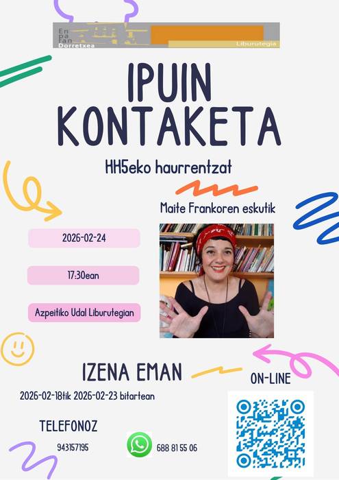 Maite Francoren ipuin kontaketa saioa