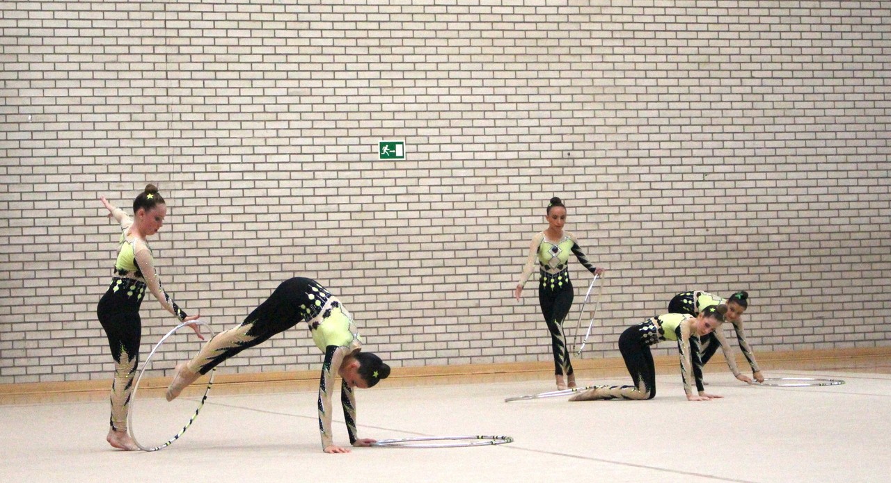 Zubiberri gimnastika erritmiko taldeak ikasturte amaierako jaialdia eskainiko du bihar