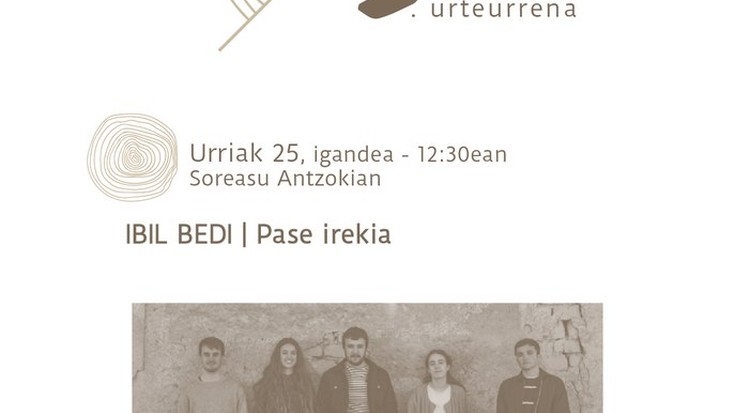 Kulturaz kooperatibaren 15. urteurrena: Ibil Bediren pase irekia