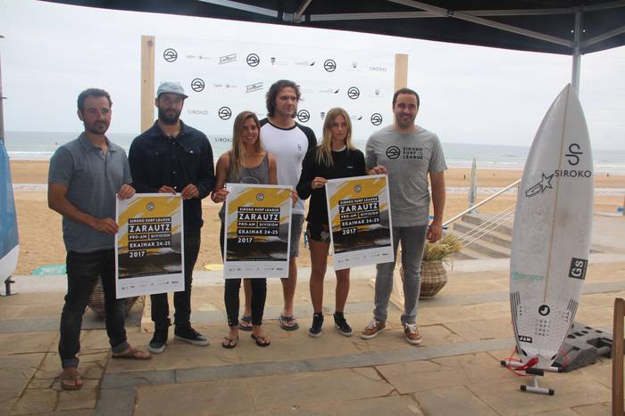 Zarautzen jokatuko dute Siroko Surf Ligako lehen proba