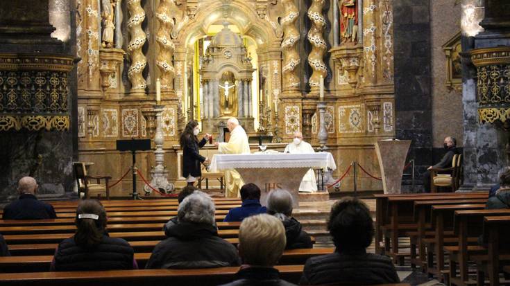 San Inazio kanonizatu zuteneko 400. urtemuga mezarekin gogoratu dute Loiolan