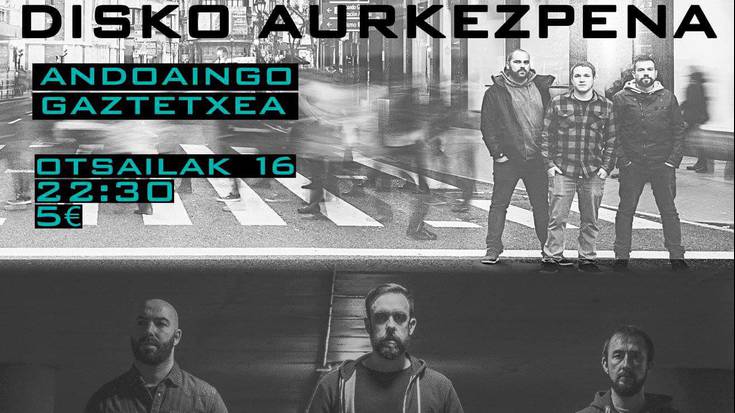 Voltaiak disko berria aurkeztuko du bihar, Andoainen