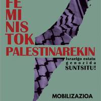 Elkarretaratzea: Zarauzko Feministok Palestinarekin!