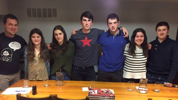 Uxue Alkortak Gipuzkoako Eskolarteko Bertsolari Txapelketako bigarren kanporaketa irabazi du