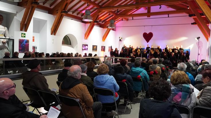Merkatu Plaza bete du Zarautz Abesbatzaren azken kontzertuak