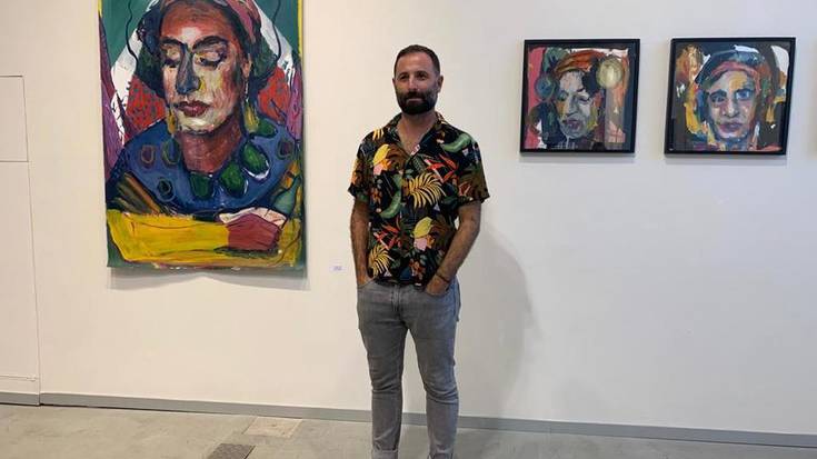 Ibai Maritxalar: "Gizakien irudiak eta aurpegiak dira sorkuntzarako nire motibo nagusia"