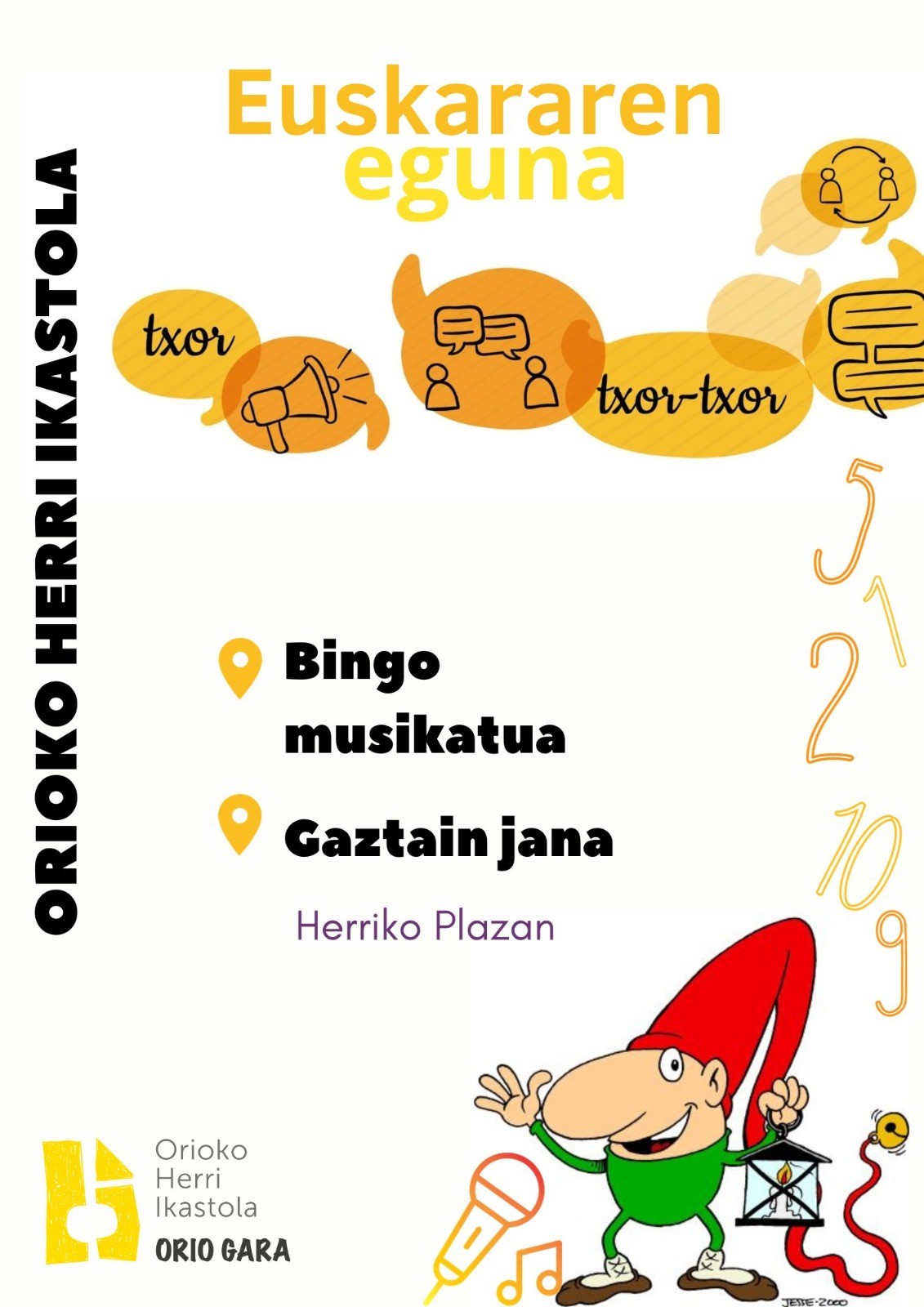 Euskararen eguna Orioko Herri Ikastolan