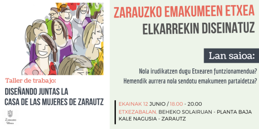 Asteartean amaituko dute Emakumeen Etxeari buruzko partaidetza prozesua