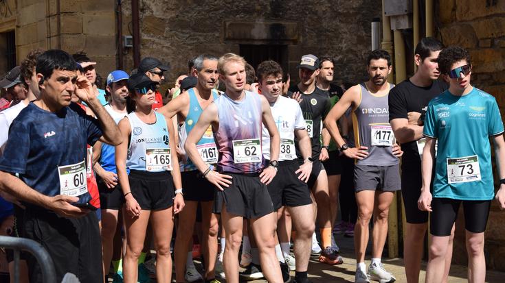 Ismail Chkhichekh eta June Agirrezabalaga garaile, Zarauzko VII. Herri Lasterketan