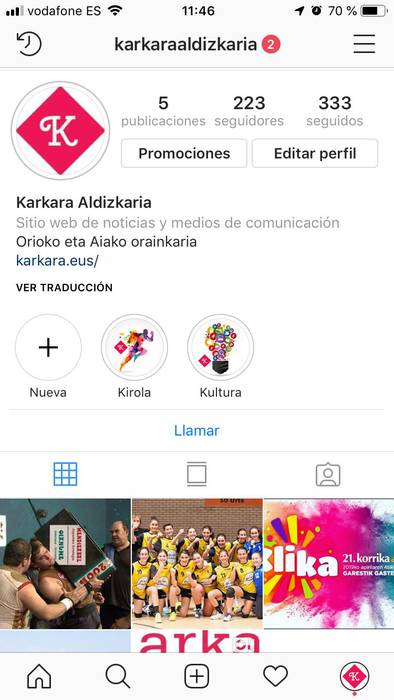 Jarraitu KARKARA Instagramen