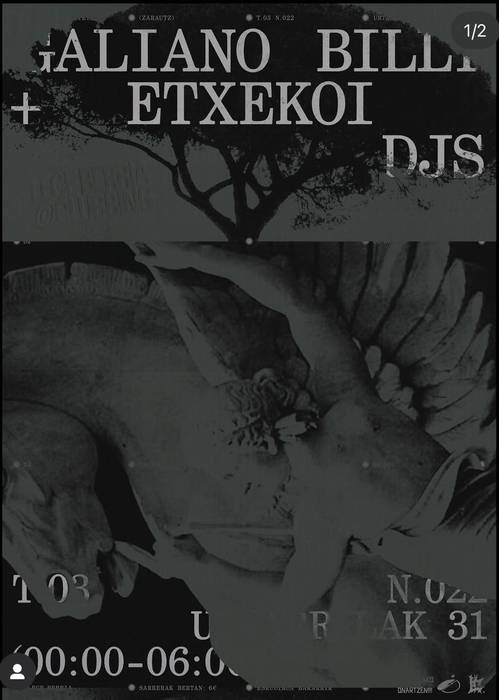 DJ saioa: Galiano, Billy eta Etxekoi