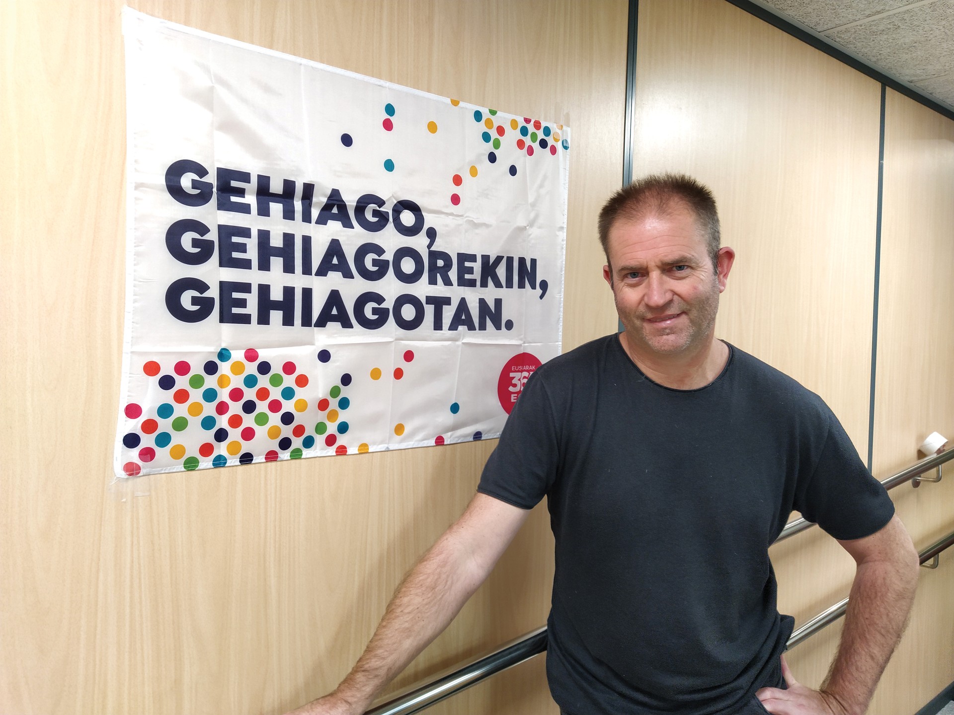 "Gaur arnasgune duguna, bihar zainketa berezien unitatean aurkitu liteke ereintzeari uzten badiogu"