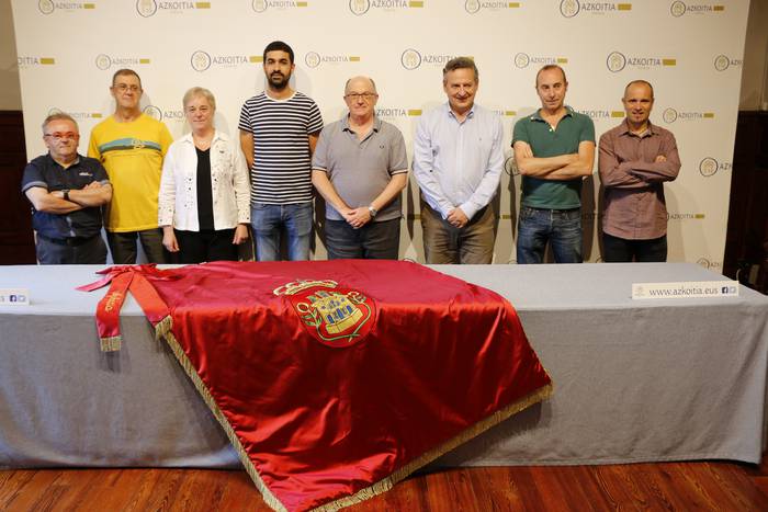 Azkoitiko bandera ofizialaren igoera ekitaldia egingo dute ostiralean