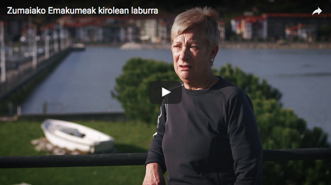 'Zumaiako emakumeak kirolean' bideoaren promoa