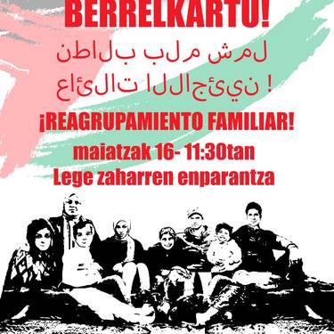 Elkarretaratzea: 'Familiak berrelkartu!'